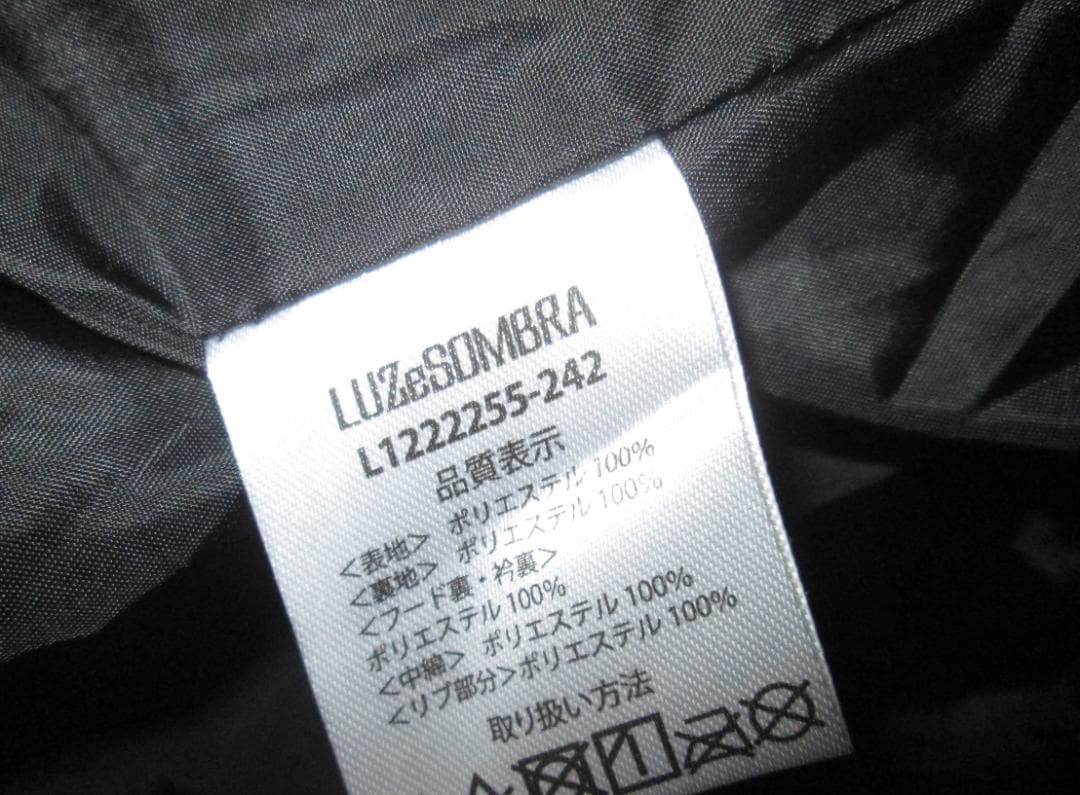 美品　LS フード付きロングダウンコート ブラック　ルースイソンブラ　XL