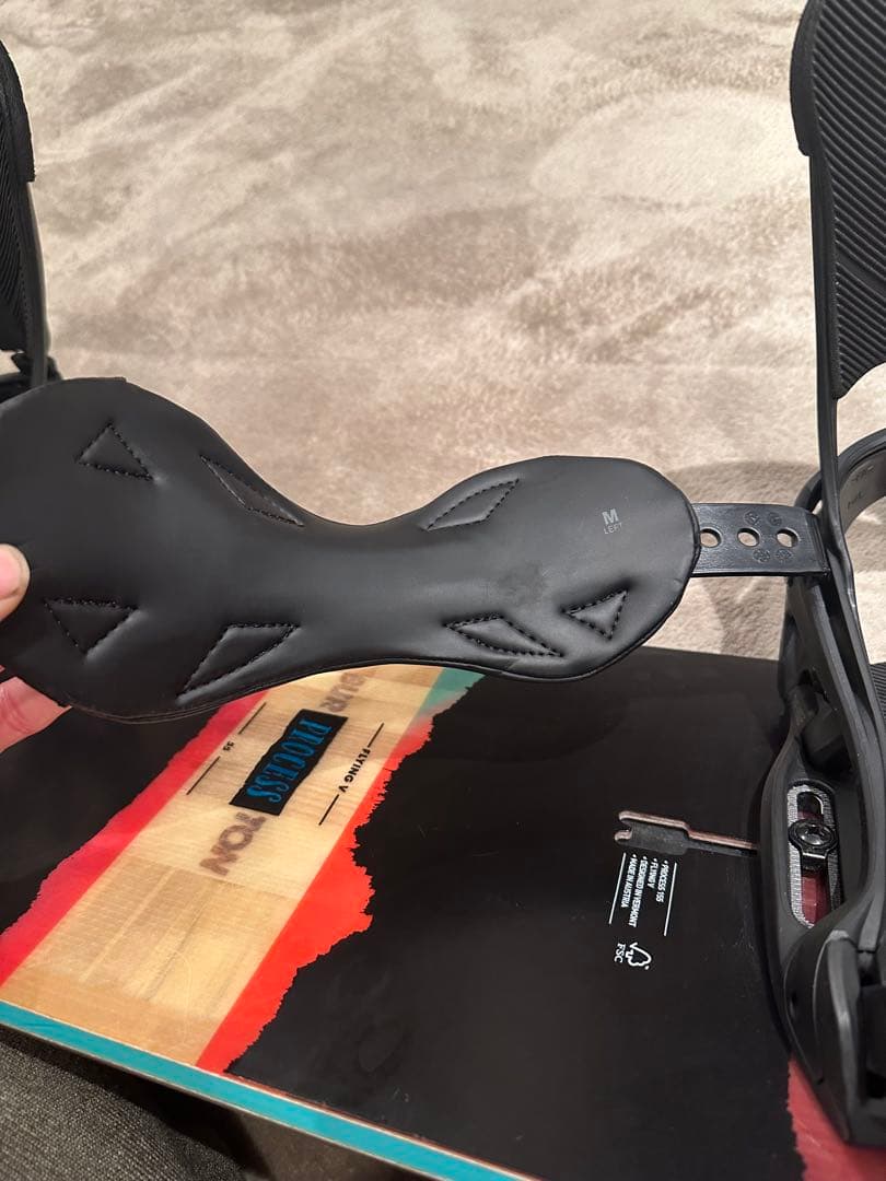 Burton スノーボード・ビンディング・ブーツ3点セット＋ボードカバー