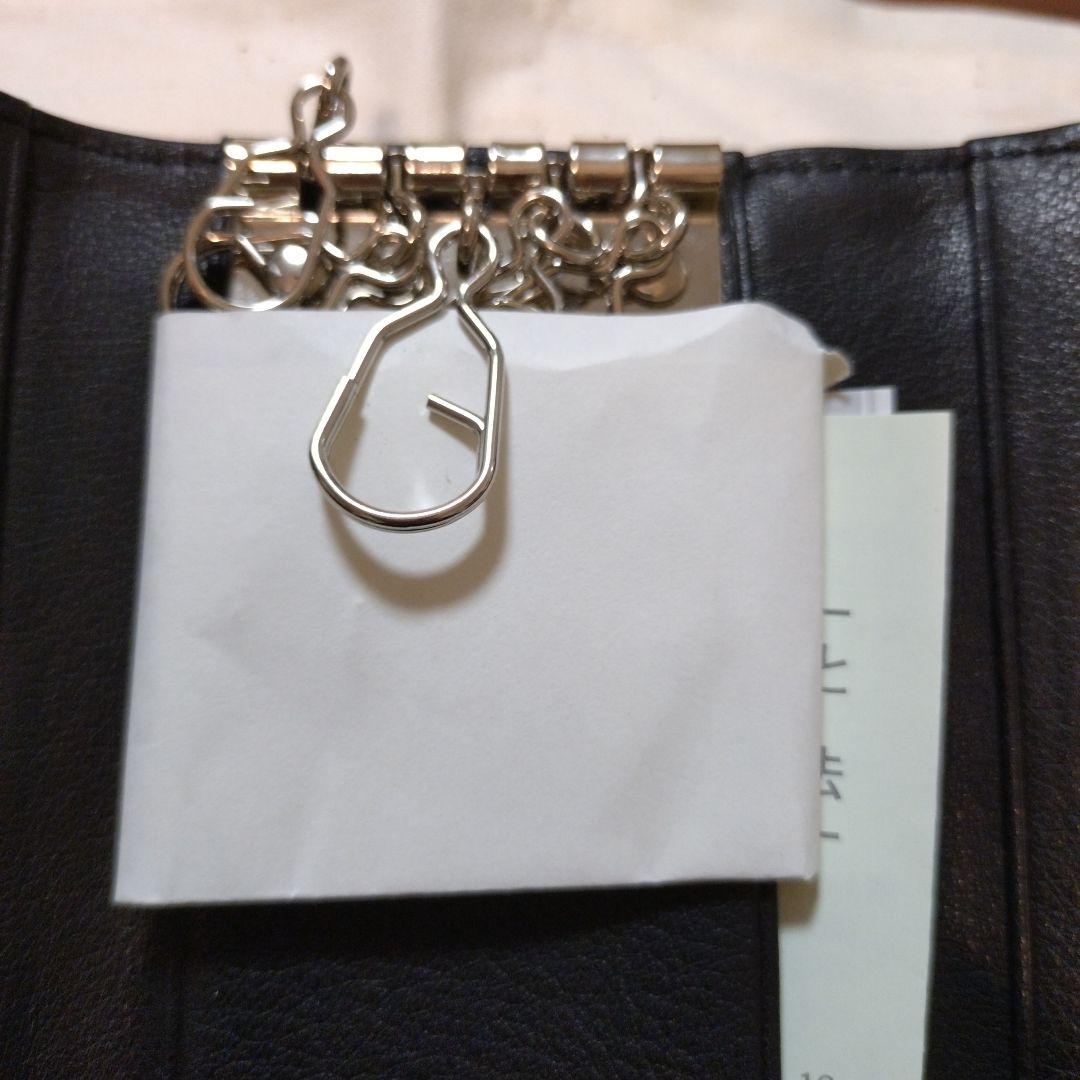 ANTEPRIMA ブラック花モチーフキーケース