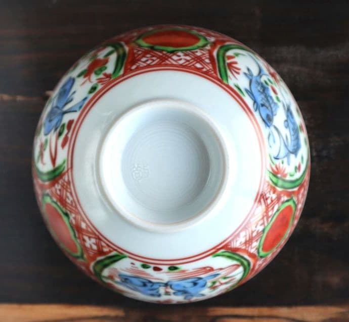 呉須赤絵鉢