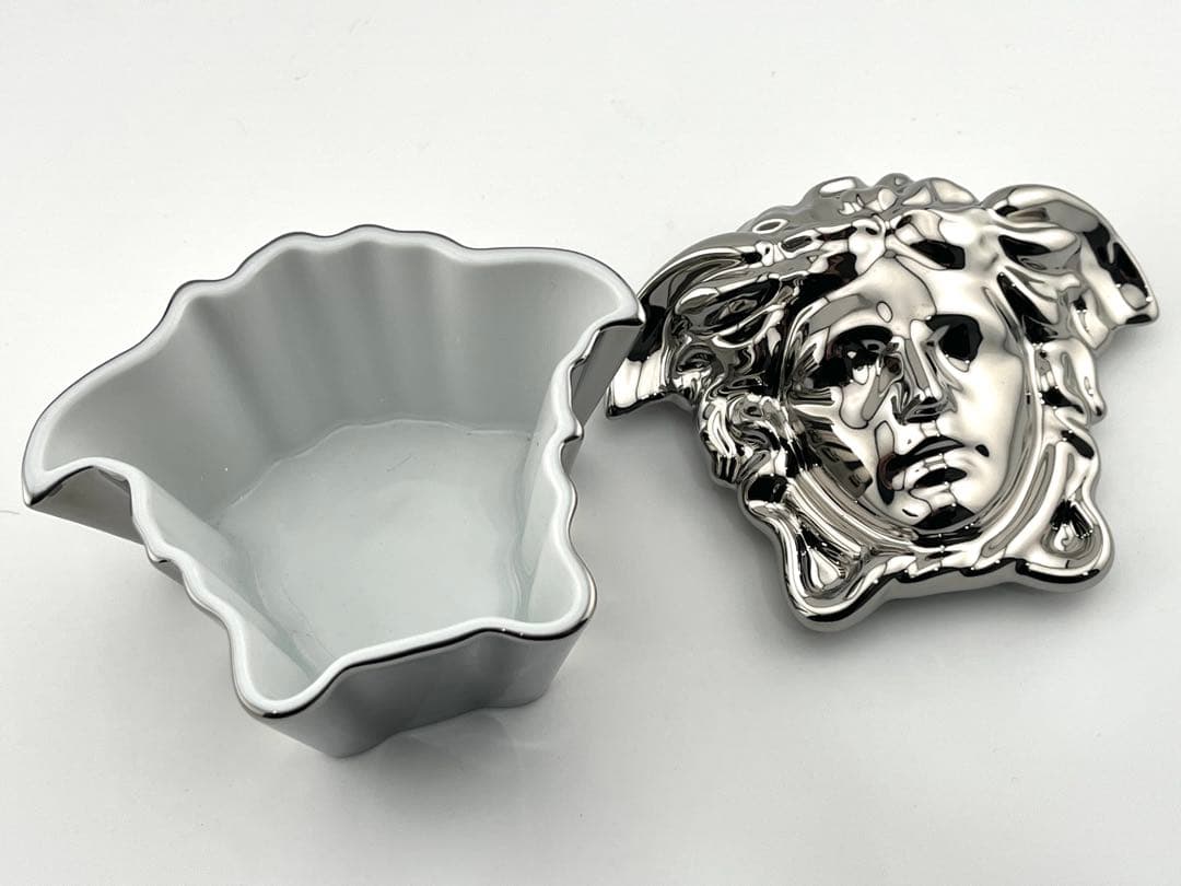 f142 美品　希少　ヴェルサーチ×ローゼンタール　コラボ　メデューサ　オブジェ