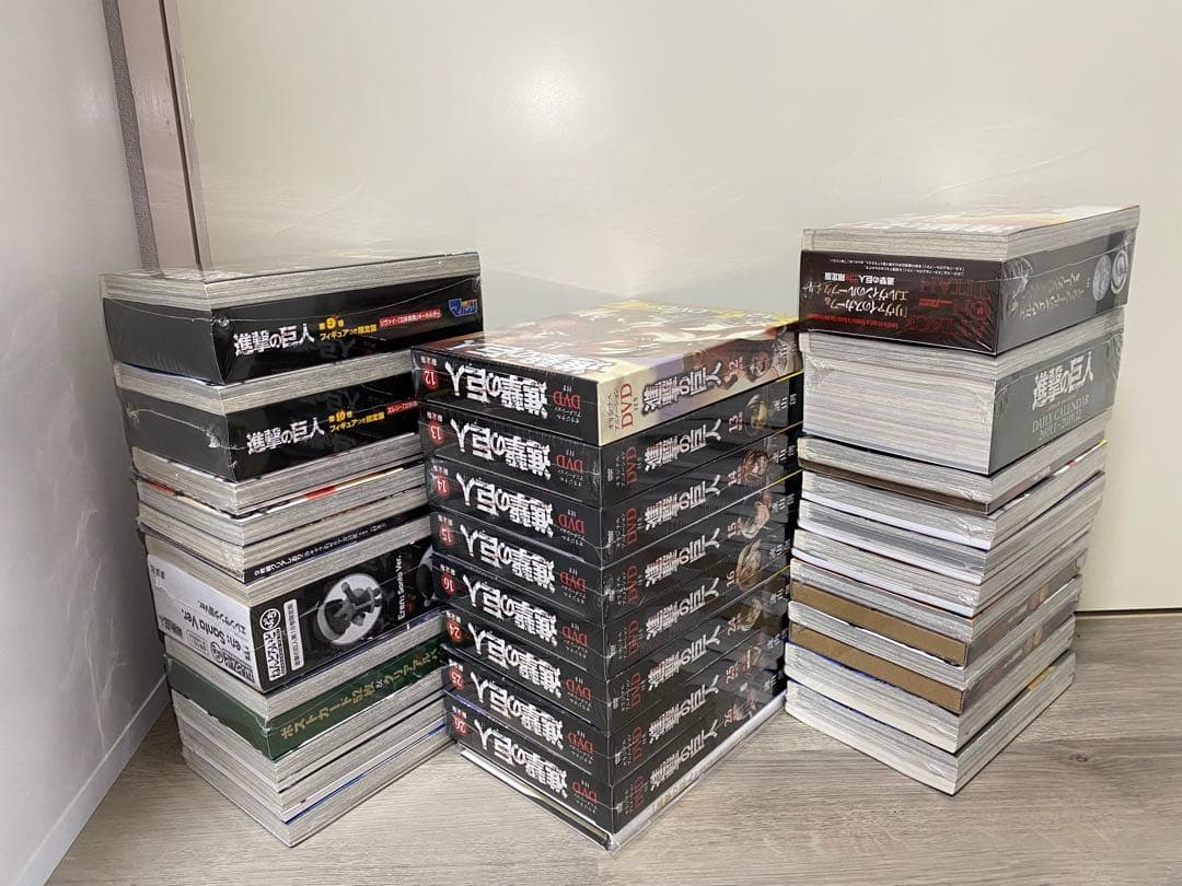 【全巻初版新品未開封】進撃の巨人 限定版・特装版 コンプリートセット（全29冊）