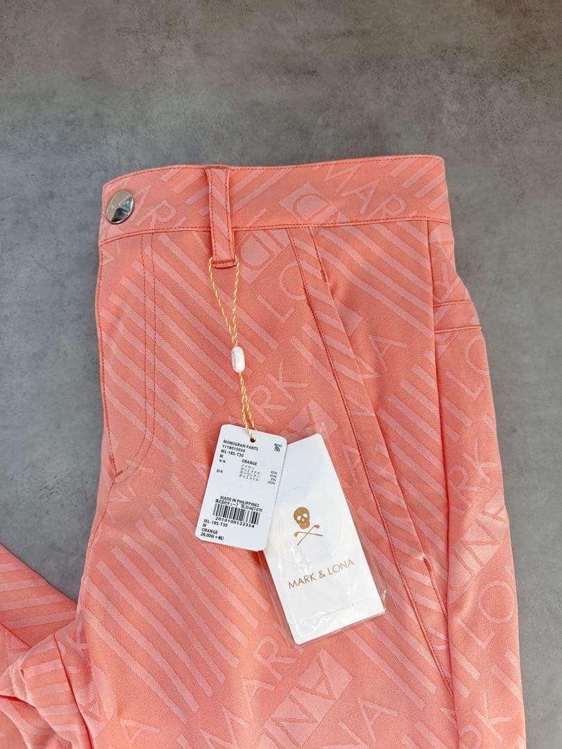 新品 ★ MARK&LONA ジャージー パンツ マーク&ロナ ボトムス 正規品