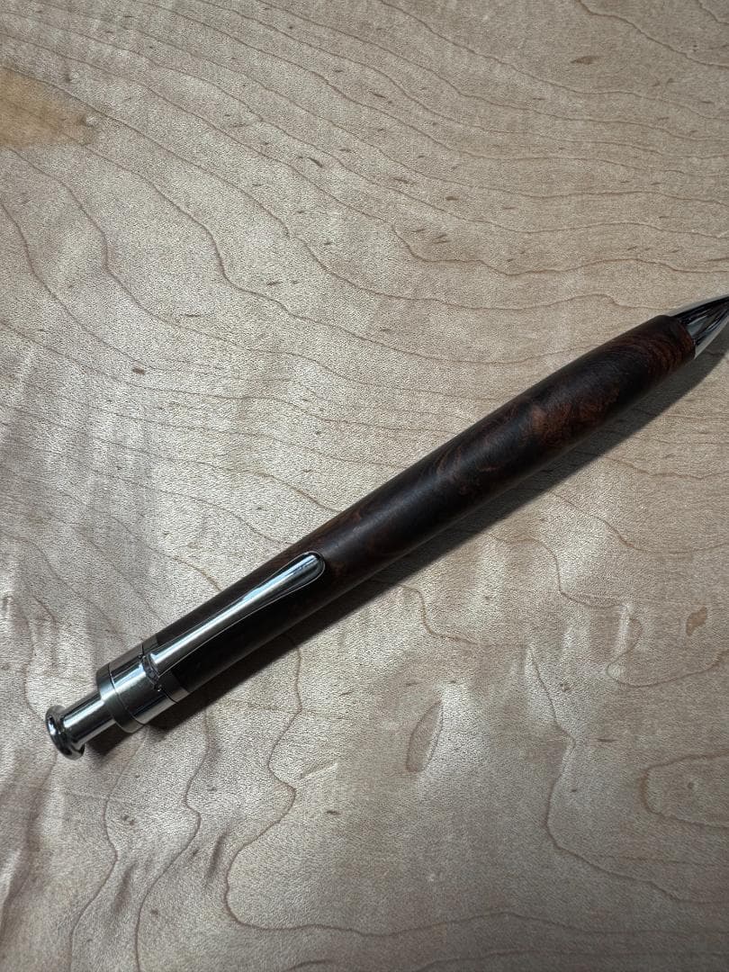 【工房楔　シャープペンシル】ローズウッド　こぶ杢