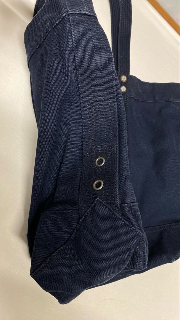 専用★ラルフローレン ★トートバッグ　ビッグロゴ　ネイビー