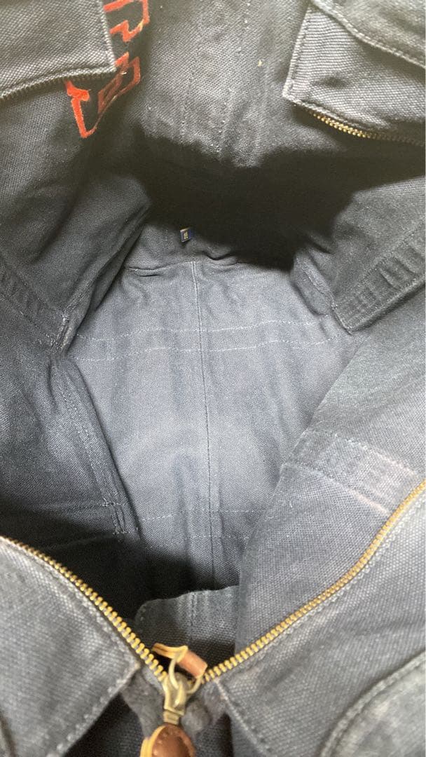 専用★ラルフローレン ★トートバッグ　ビッグロゴ　ネイビー