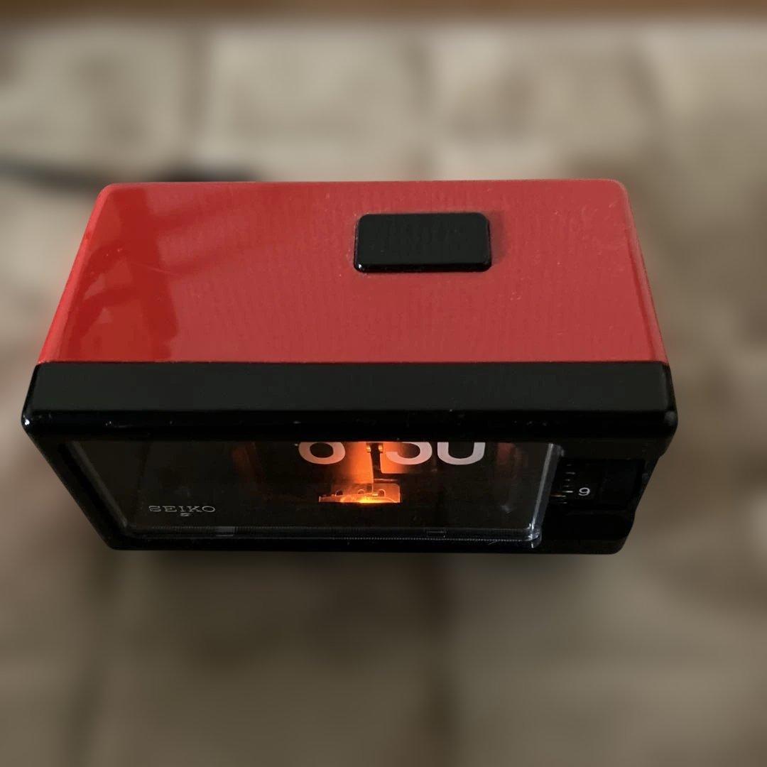 ミ*ー様 昭和レトロSEIKOパタパタ時計　置き時計 超レア、美品