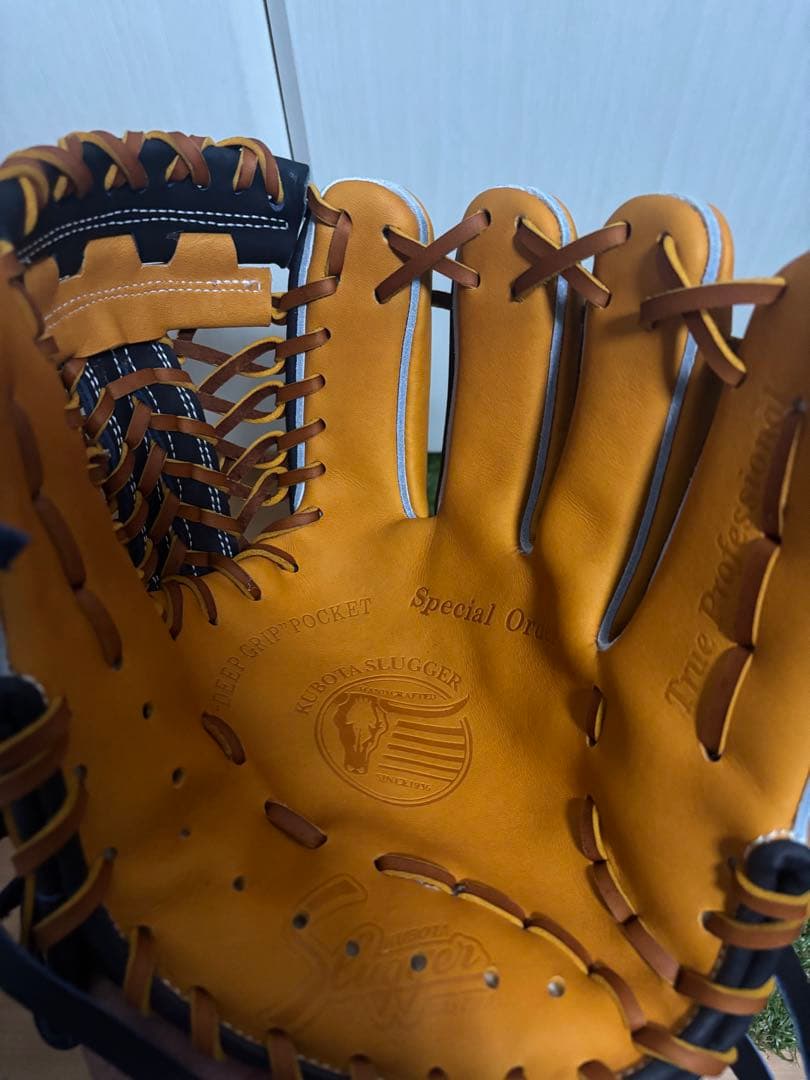 8PSE 久保田スラッガー　内野手　オーダーグラブ　湯揉み