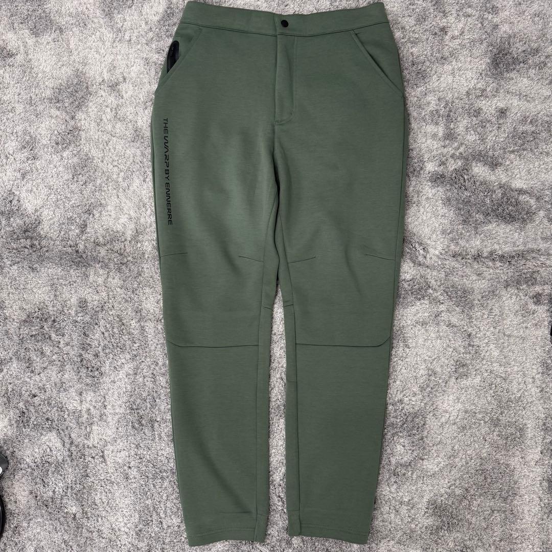 【THE WARP BY ENNERRE】XL カーキ　パンツ　ジョガー　ゴルフ