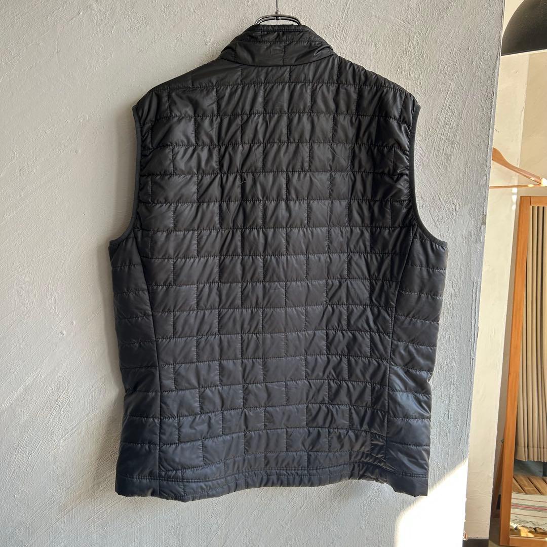 美品 patagonia ナノパフ ベスト グレー キルティング L