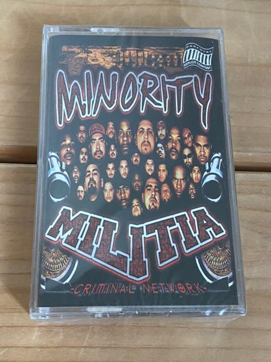レア G-RAP カセットテープ MINORITY MILITIA