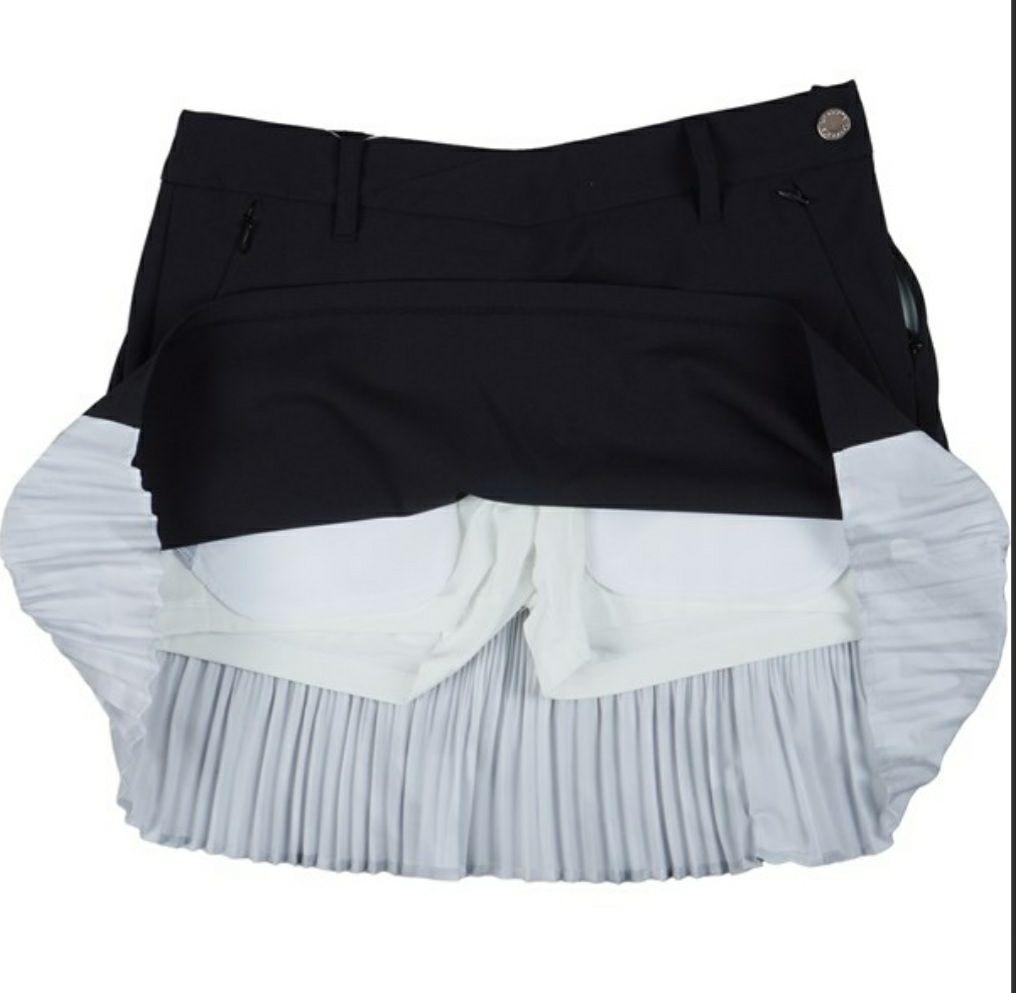 DESCENTE　夏ゴルフ　レディース　セットアップ　高級　完売　新品　タグ付き