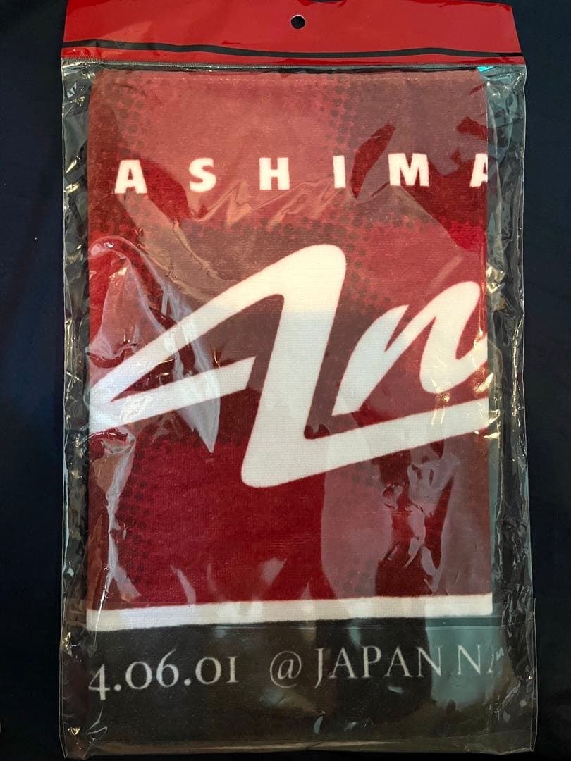 【セール】国立開催記念 鹿島アントラーズ プリントフェイスタオル 即完売品