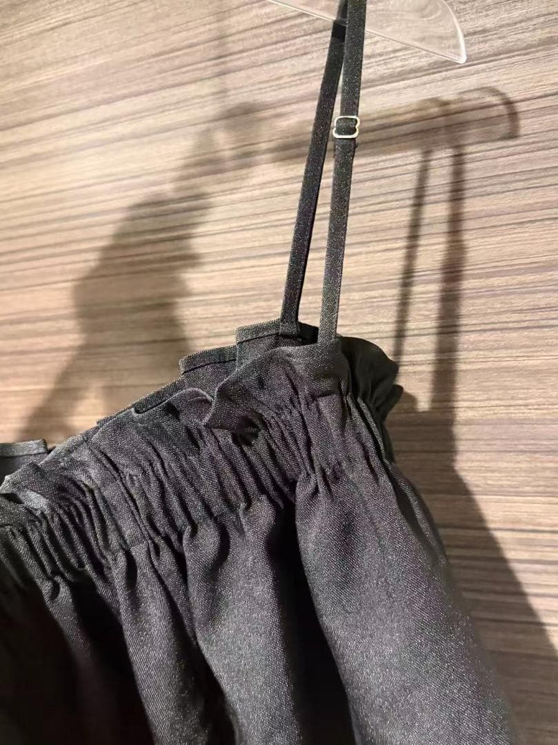 新品 CAPRICIEUX LE'MAGE オールシーズン◎ タックフレアキャミ