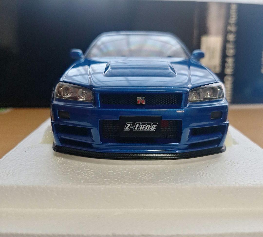 た*き様 オートアート　ニスモ　R34　スカイライン　GT-R　Z-Tune