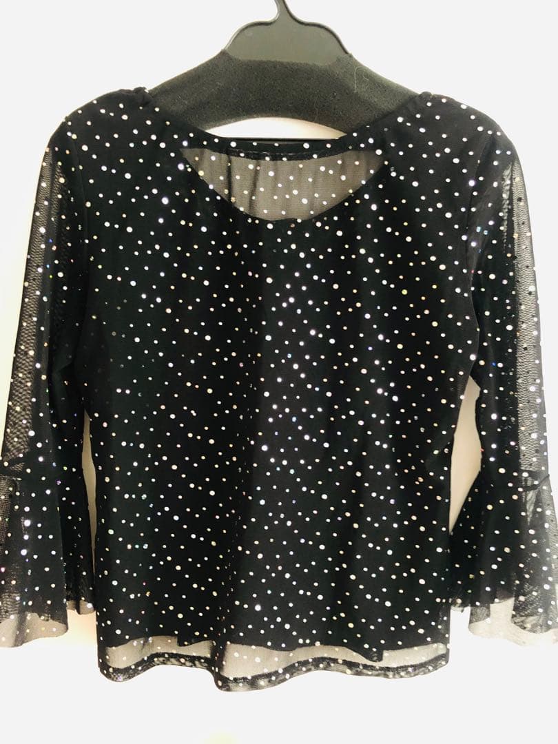 ✧美品✧社交ダンス 衣装 トップス スカート 刺繍 ビーズ おまとめ6点セット