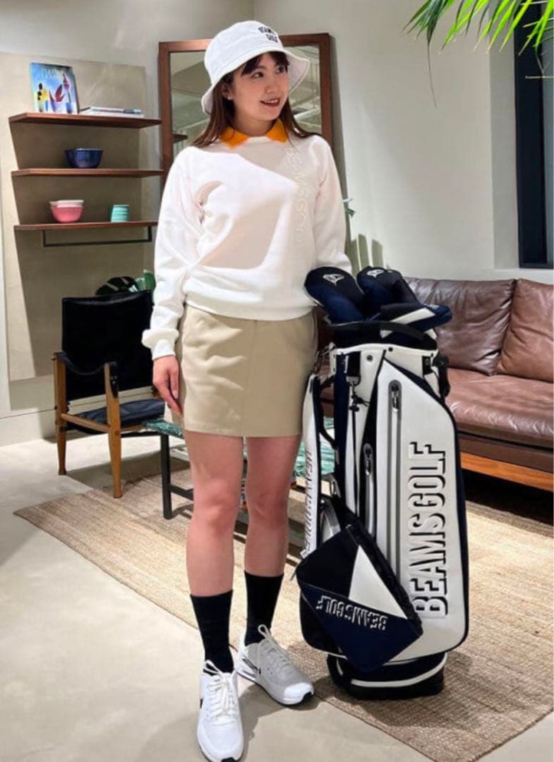 ●新品未使用 BEAMS GOLF ビームスゴルフ ホワイト