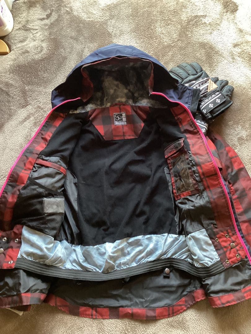 SECRETGARDENレディースＭスノボウェアスキーウェア手袋付