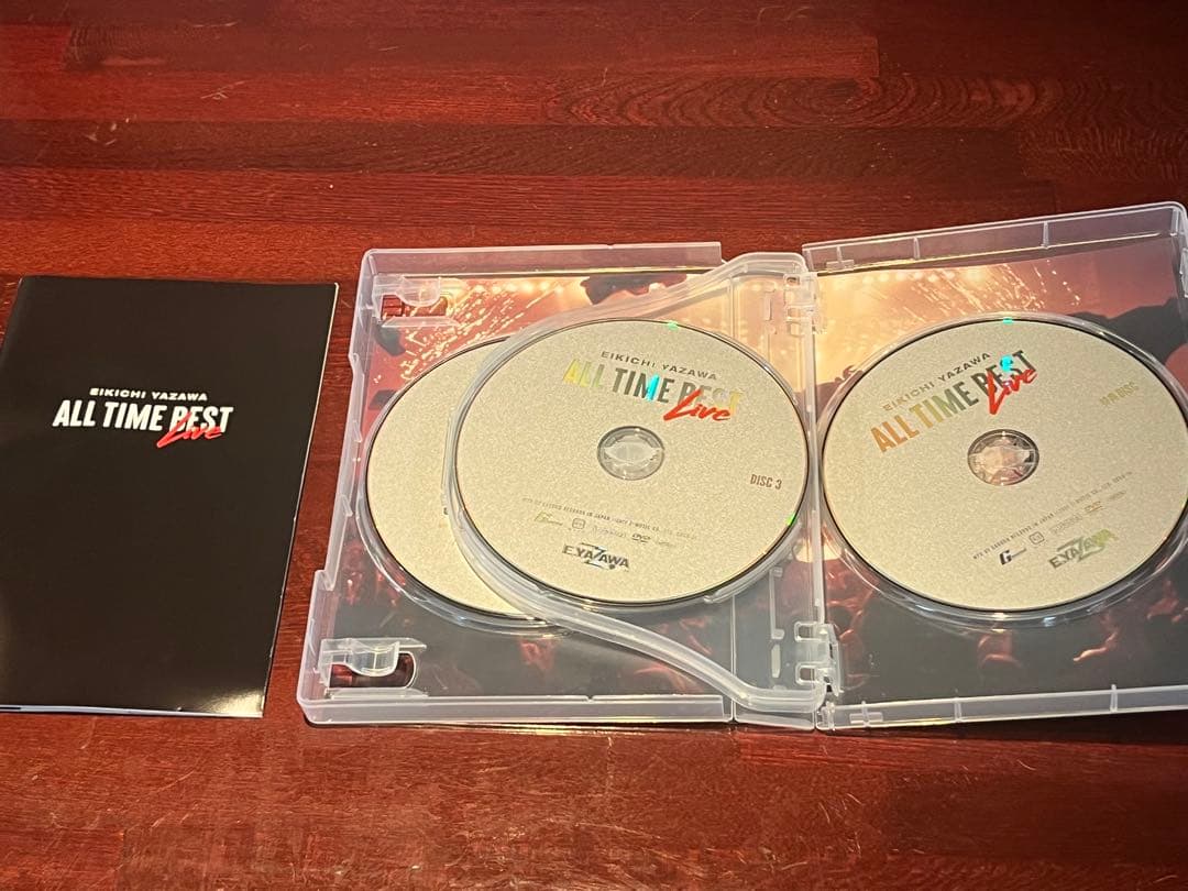 矢沢永吉　ALL TIME BEST Live DVD 4枚組