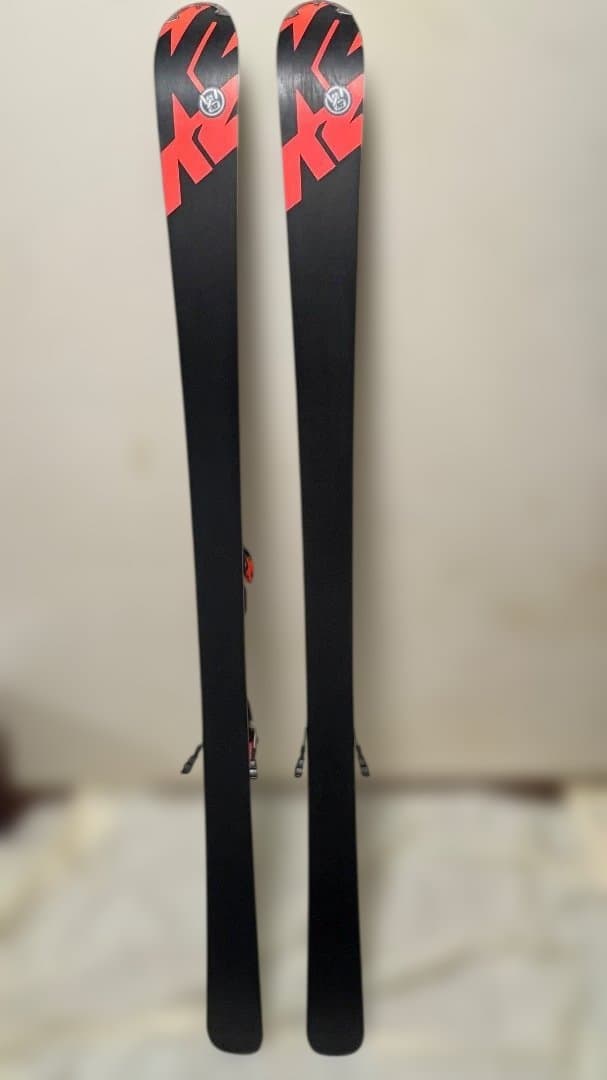 a*8様 K2 スキー板 ブラック/グリーン/オレンジ