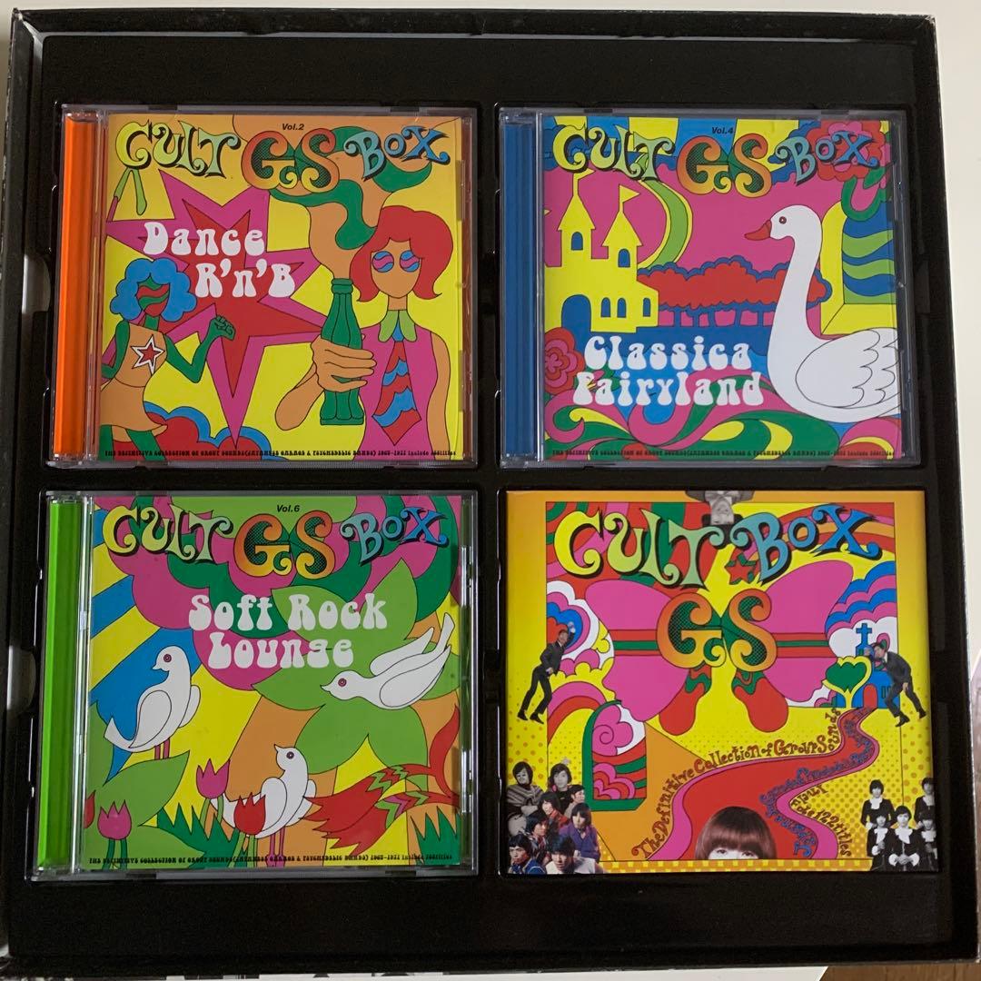 CULT GS BOX/グループ・サウンズ/ガレージパンク/CD6枚