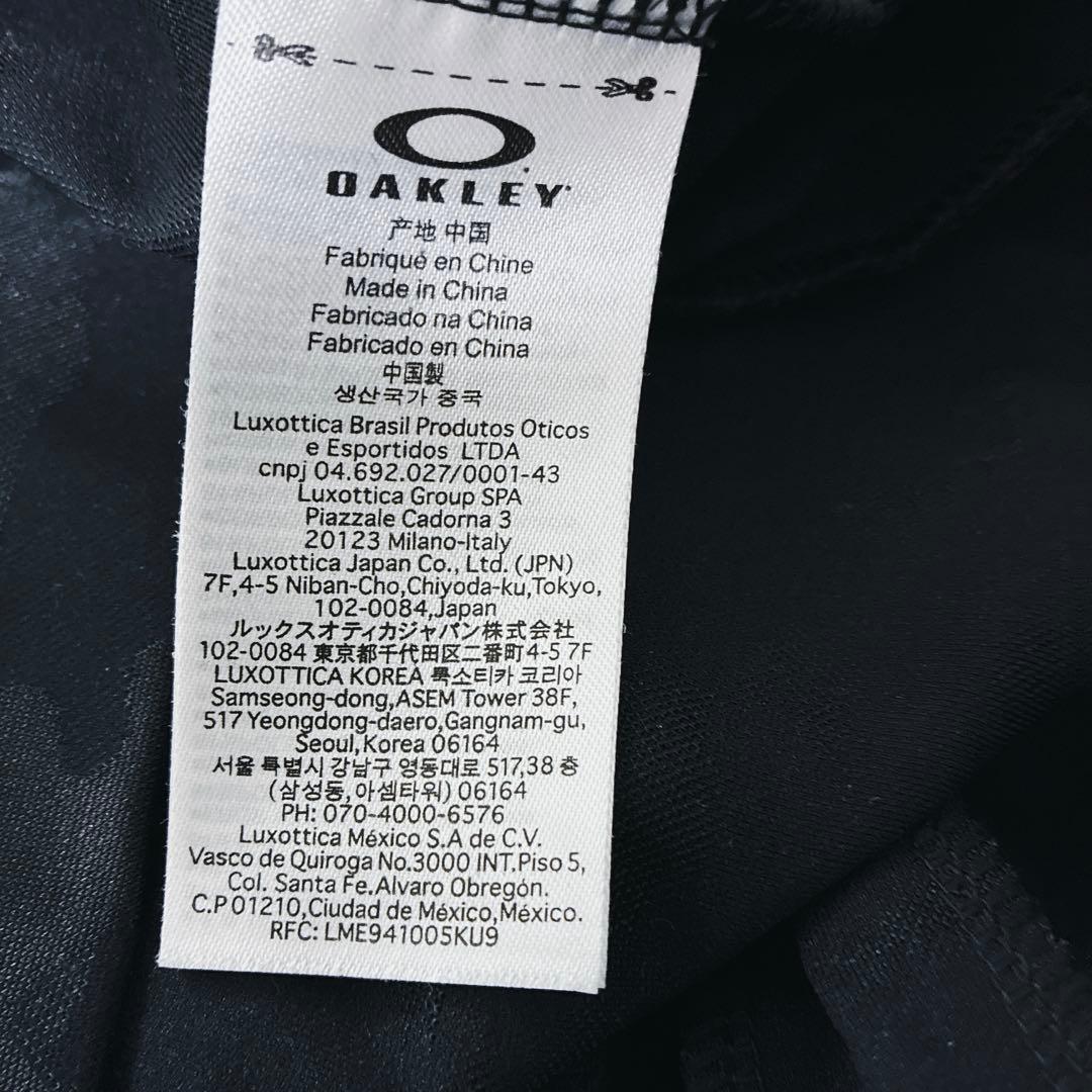 オークリー ゴルフウェア スカルプルオーバーフーディー ブラック サイズXL