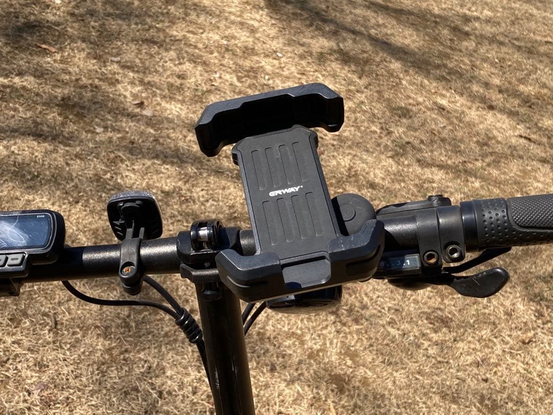 (付属品多数あり！)ERWAY 電動アシスト自転車 シティタイプ グレー