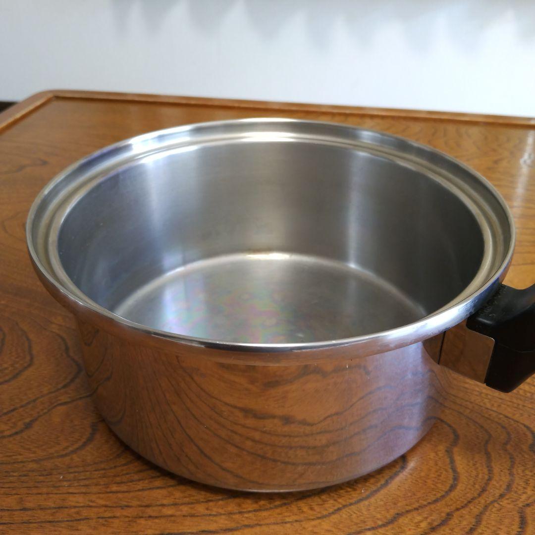 ステンレス鍋 両手鍋 片手鍋 Chef's Ware アメリカ製 使用品