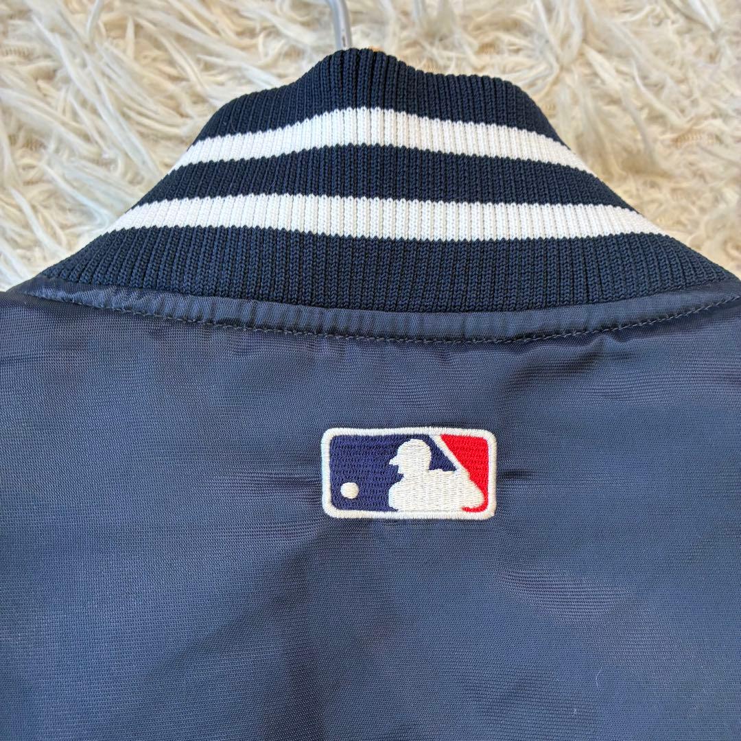 NY ヤンキース MLB 中綿スタジャン 刺繍 ネイビー ジャケット