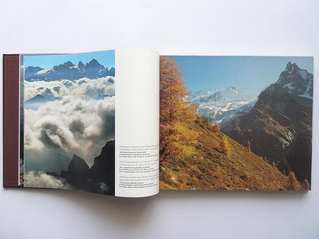 洋書◆アルプス写真集 本 自然 風景 景色 ラインホルト・メスナー