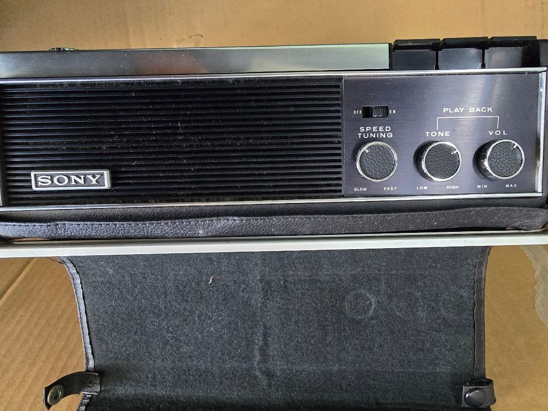 昭和レトロ　SONYTC-4805 オープンリールテープレコーダ