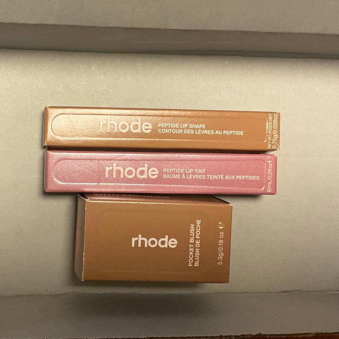 minionRHODEポケットブラッシュ/リップティント/リップシェイプ