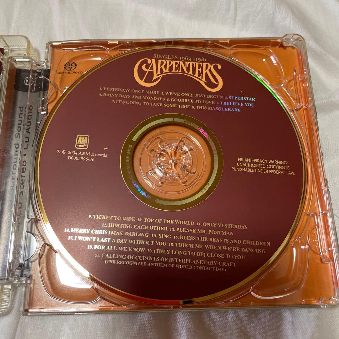 洋楽 Carpenters Singles (1969-1981) CD