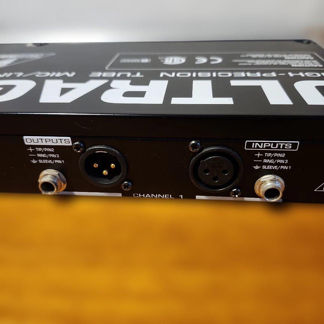 配信機器・PA機器・レコーディング機器 BEHRINGER MIC2200 TUBE MIC/LINE PREAMP.