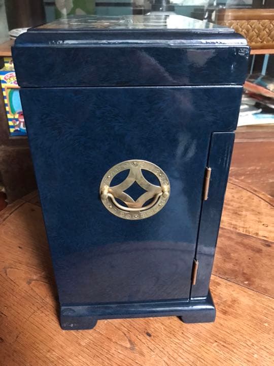 アンティーク　ジュエリーボックス　大容量