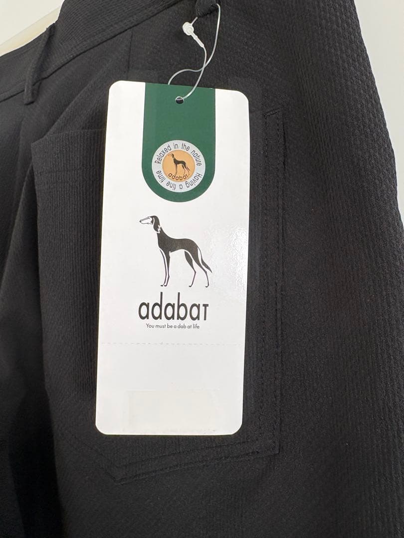 【新品タグ付き】adabat アダバット パンツ 38(M) ゴルフウェア
