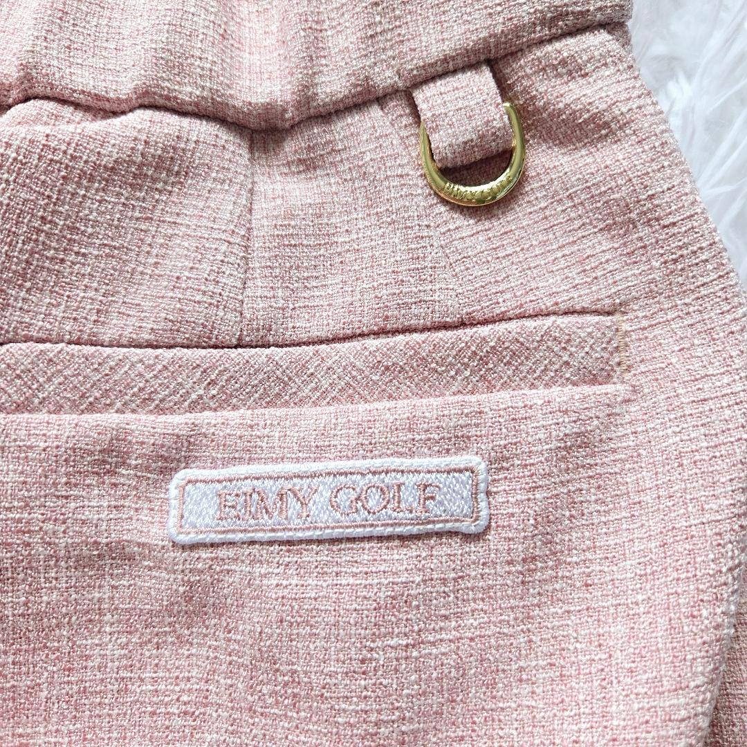 新品未使用 タグ付 eimy golf / エイミーゴルフ　ツイードセットアップ