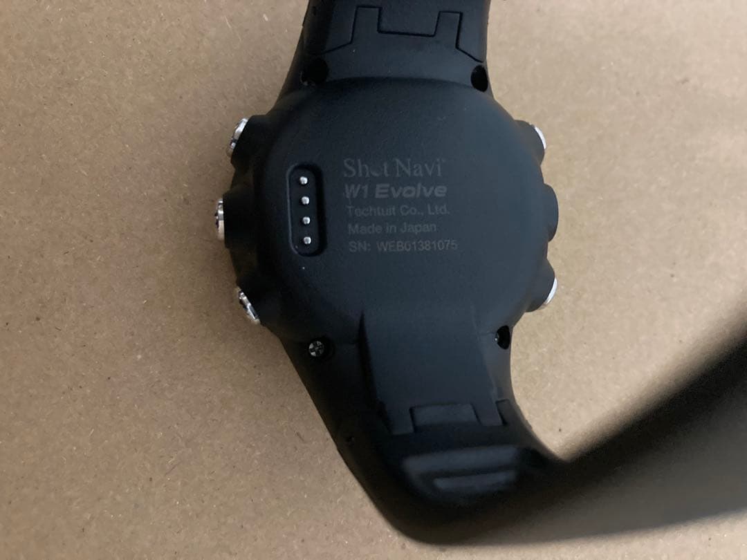 Shot Navi ショットナビ W1 evolve GPS ゴルフウォッチ