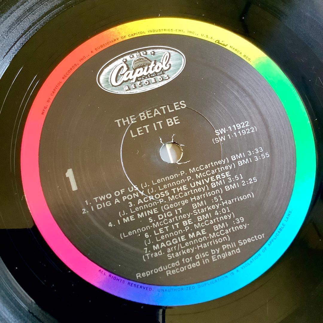 レア!美音‼︎ 1983年発売 ポスター スリーブ付 ビートルズ レットイットビー