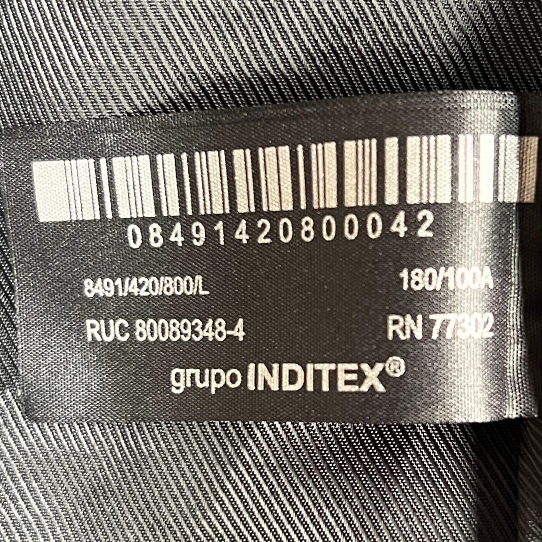 【極美品】ZARA ダブルライダースジャケット メンズ 黒　L 00s y2k