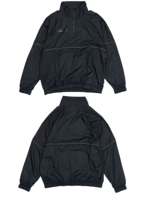 ATHLETA ウィンドブレーカー　黒　上下セット　O