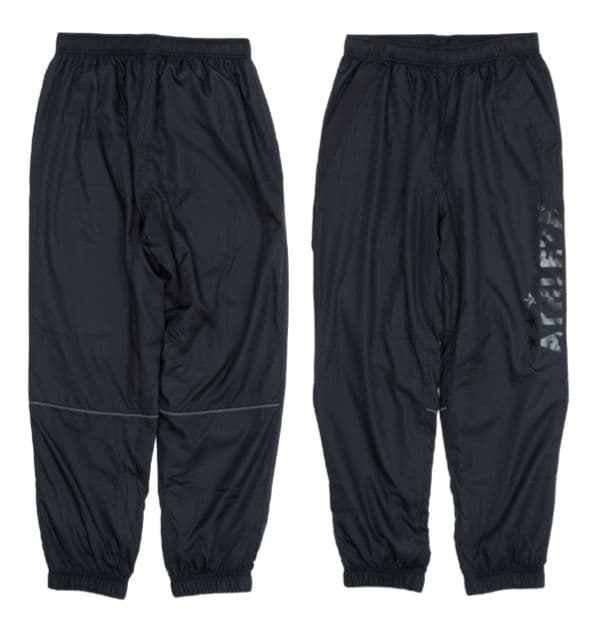 ATHLETA ウィンドブレーカー　黒　上下セット　O