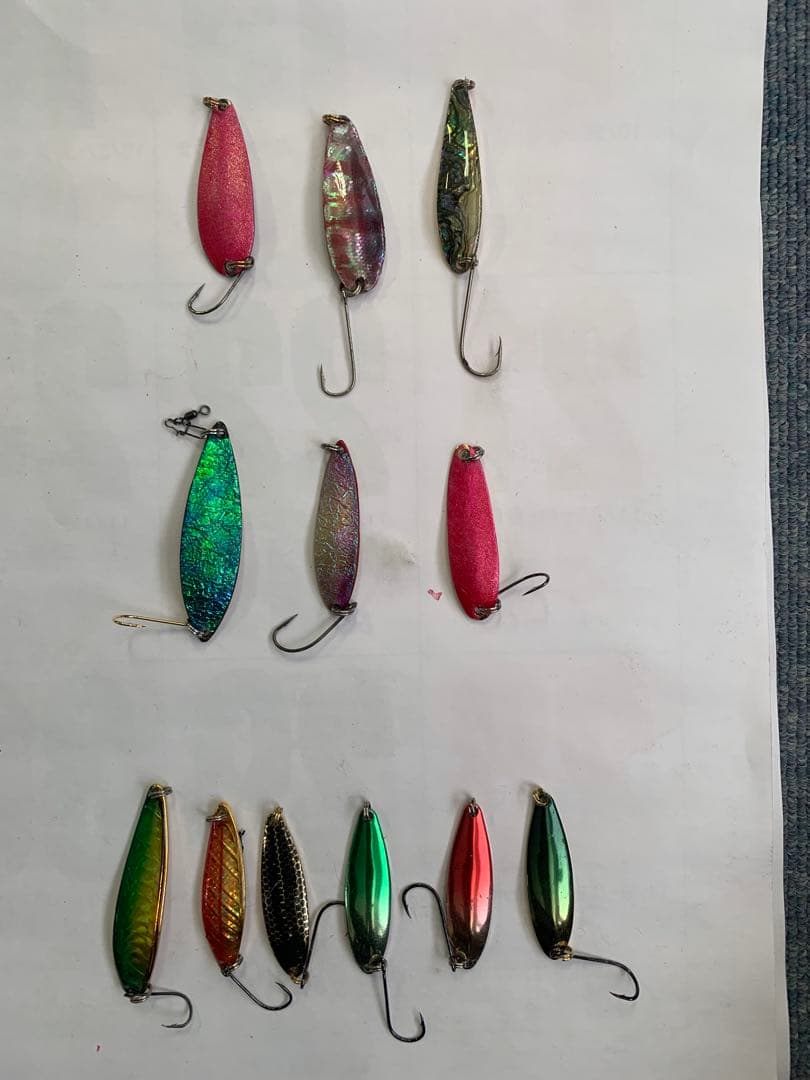 スプーンルアーセット 収納ケース付き