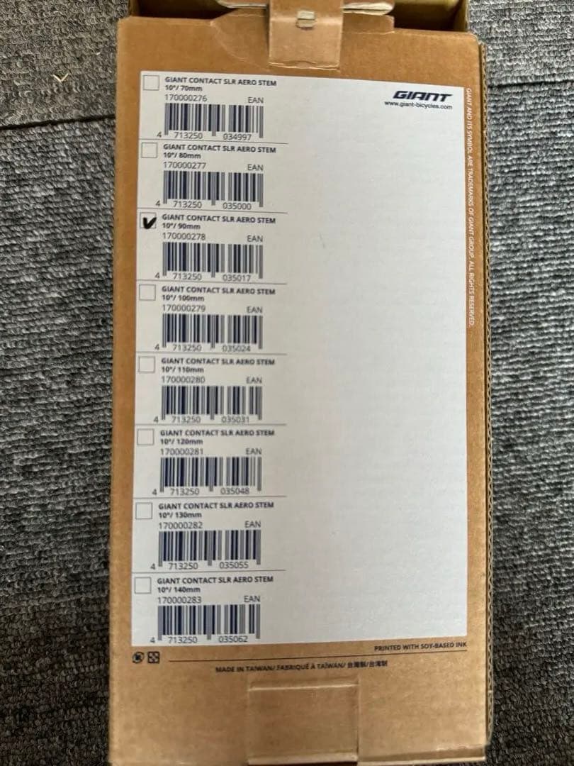 パーツ Giant Contact SLR Aero Stem