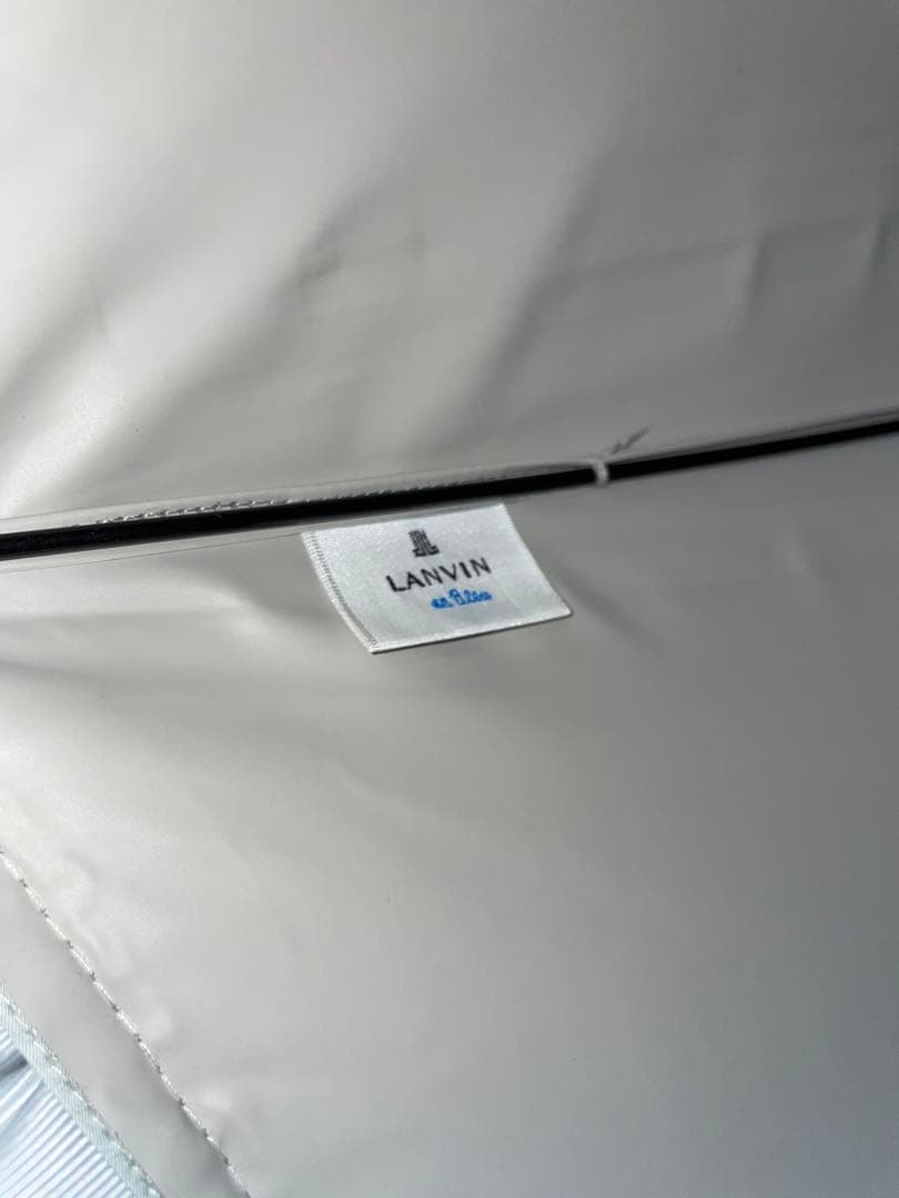 LANVIN en Bleu /ランバンオンブルー/ グレー フリル日傘 グレー