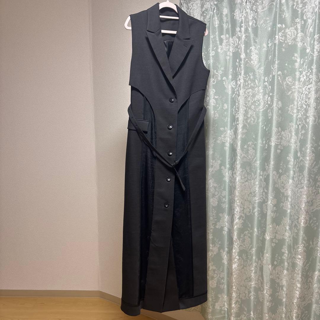 JOSE MOON ジョゼムーン　ノースリーブロングベスト 36