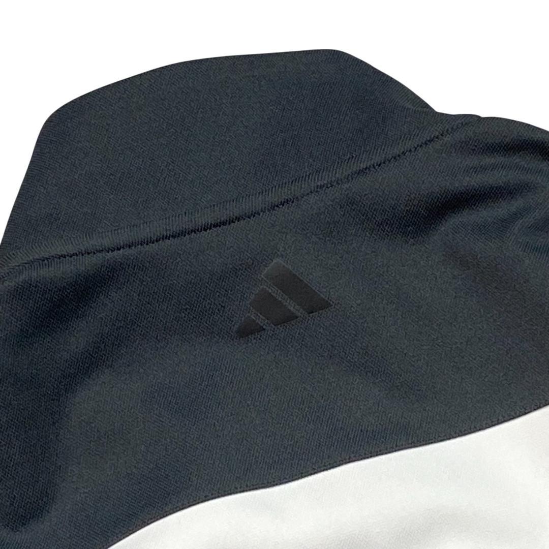 マルボン ゴルフ×アディダス 長袖 フルジップ ジャケット M ブラック