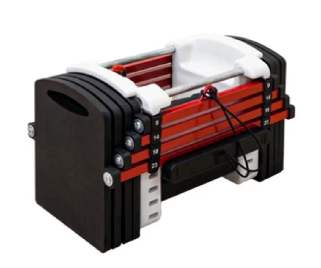 ブロックダンベル赤黒23kg