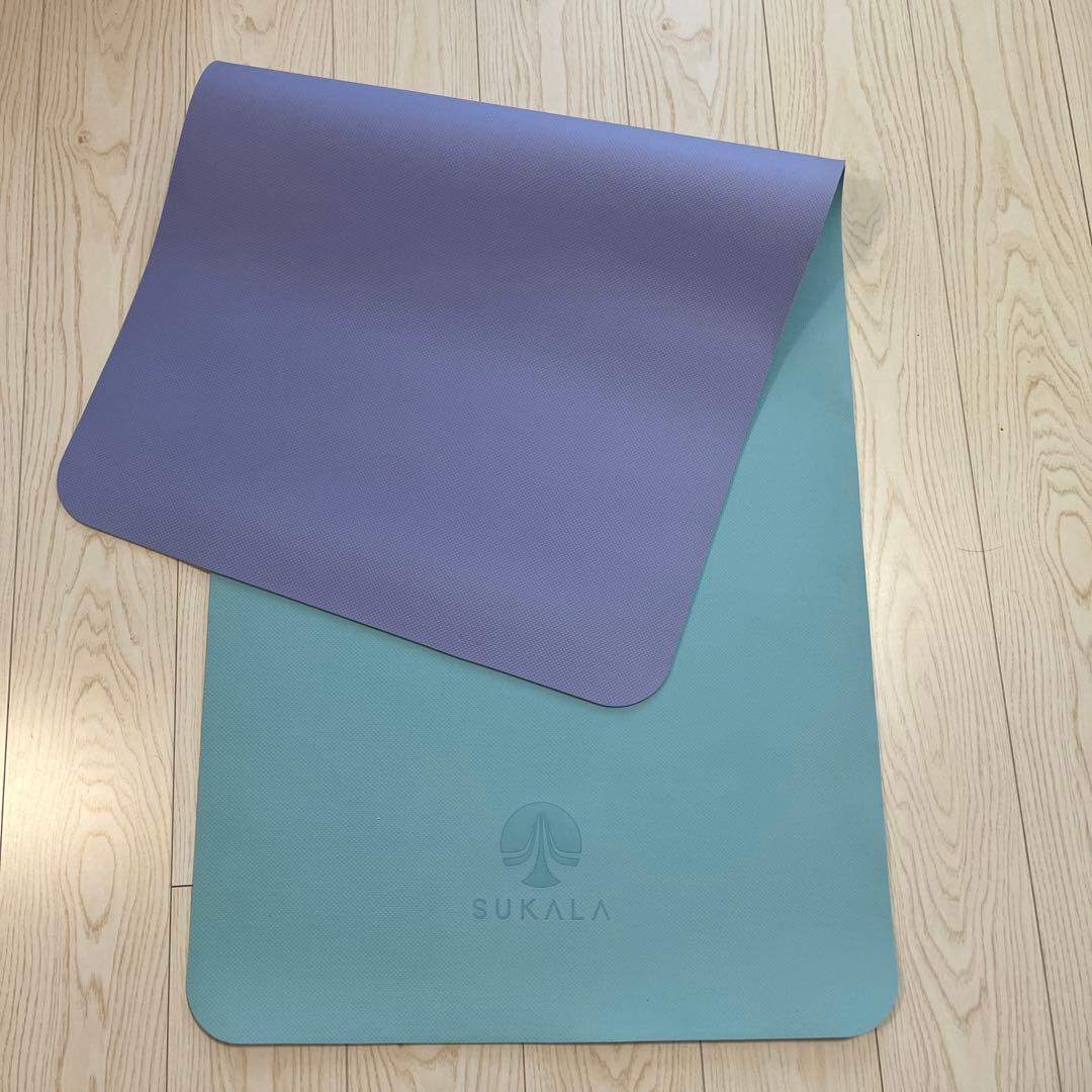 LAVA ラバ　SUKALA ヨガマット リバーシブル　ケース付　マットラグ