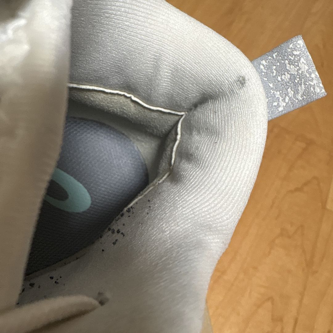 ASICS バスケットボールシューズ 24.5cm グレー